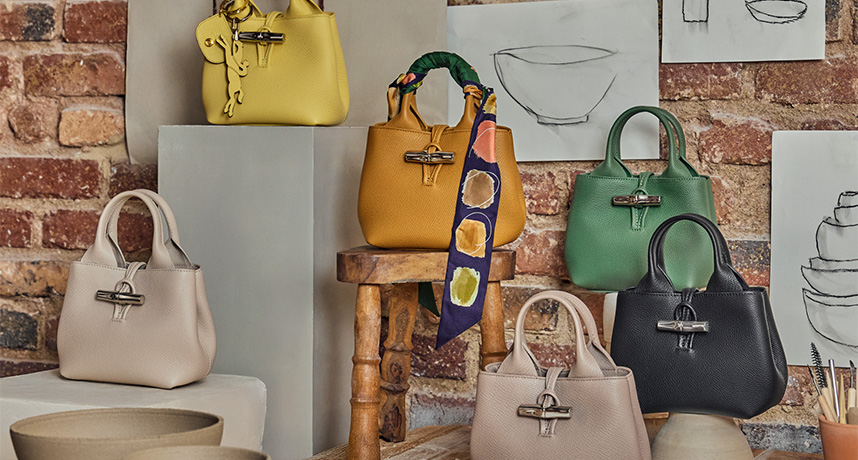 LONGCHAMP 2025秋季登場!LE ROSEAU寫下工藝與創意的新章節