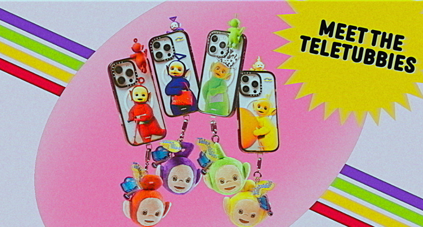「天線寶寶,說~你~好~」!CASETiFY 全新推出天線寶寶聯名系列,玩味復古造型夢回童年最愛