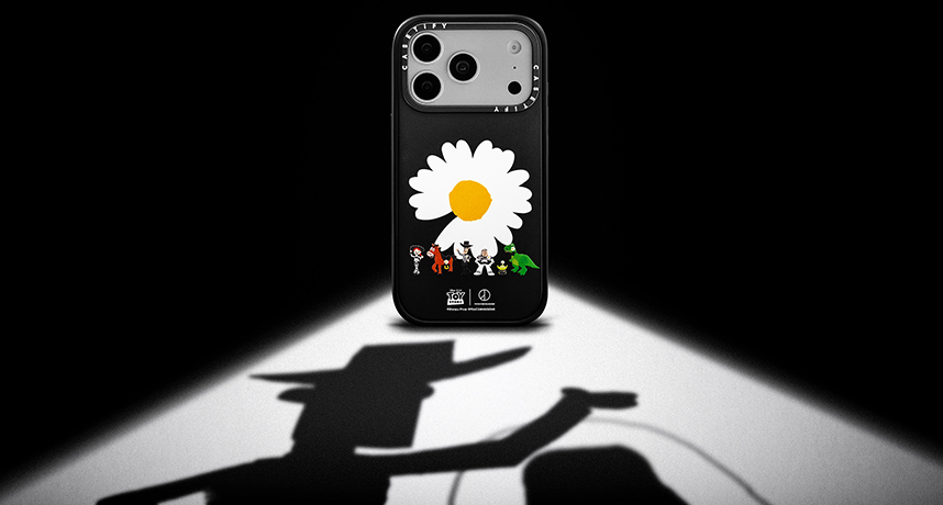 胡迪巴斯一起戴上最潮小雛菊！CASETiFY 攜手《玩具總動員 5》、GD 個人品牌 PEACEMINUSONE 打造重磅三方聯名