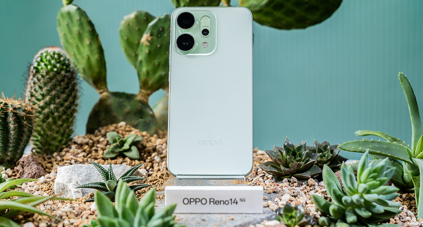 OPPO Reno14 全新「薄荷綠」登場！ 跨界攜手全台首家植物系生吐司餐廳打造限定夏日輕食