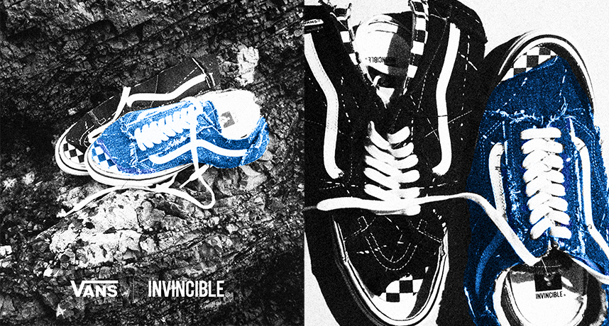 鞋面底下隱藏的雙層磨損美學，INVINCIBLE® x Vans 全新聯名系列即將登場！