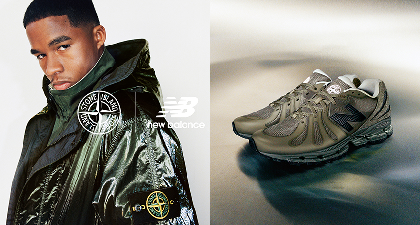 New Balance 攜手 Stone Island 推出全新聯名系列， 美學靈感重塑 90 年代復古足球文化！