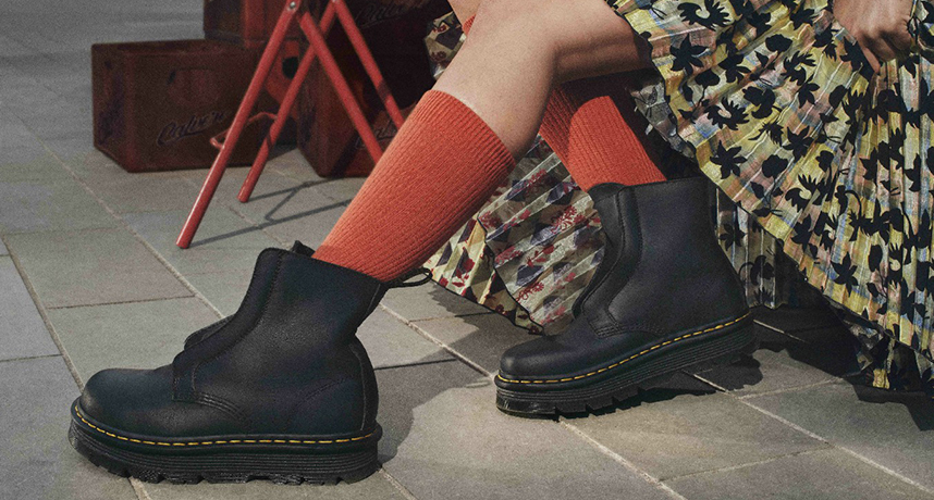 堅韌DNA碰上舒適新基因！Dr. Martens 全新 Zebzag Laceless 靴款正式發售