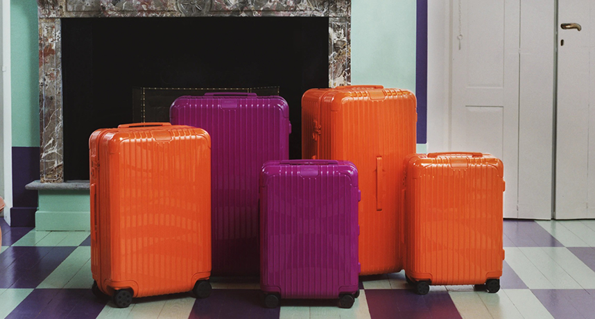 RIMOWA 釋出全新 ESSENTIAL 系列新色， ORANGE 亮橙與 MAGENTA 紫紅 活力登場