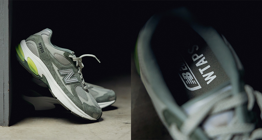 經典軍工元素再進化！New Balance x WTAPSⓇ 全新2010 聯名鞋款正式曝光