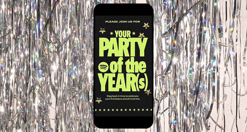 Spotify 歡慶 20 週年！全新個人化體驗「Party of the Year(s)」打造你的專屬音樂清單