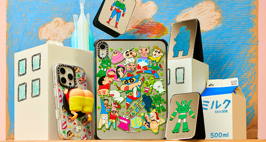 露屁屁外星人太欠收！蠟筆小新 x CASETiFY 聯名系列登台發售