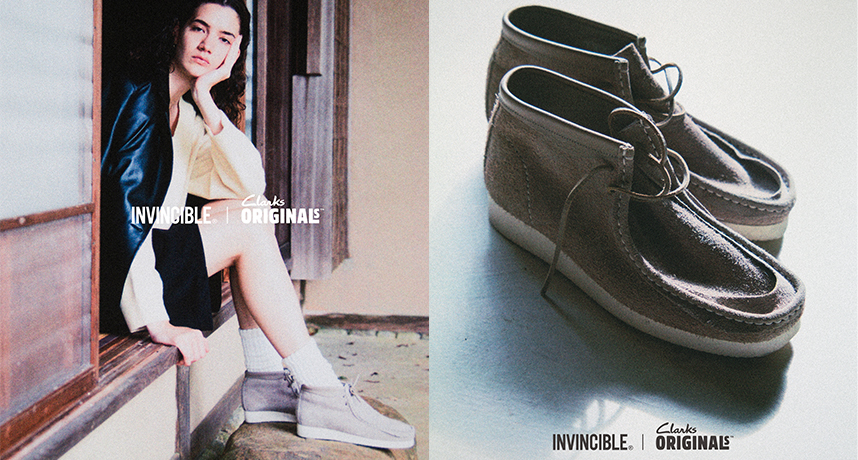 質感聯乘襲來！INVINCIBLE® × CLARKS ORIGINALS “Wallabee Reimagined” 正式發佈