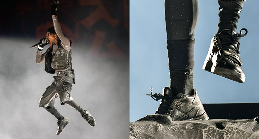 夢幻聯乘要來了！Travis Scott 演唱會疑似曝光 Air Jordan x Chrome Hearts 三方聯名