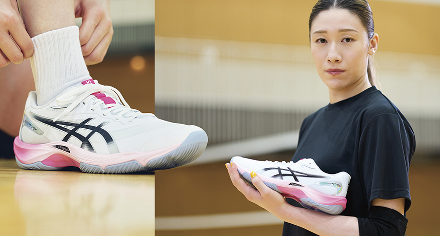 日本職業排球選手石川真佑加入TEAM ASICS，實著戰靴 V-SWIFT FF 5 驚喜亮相