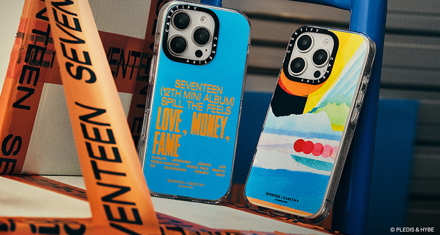 克拉們務必關注！CASETiFY 攜手韓國人氣男團 SEVENTEEN 推出新專輯《SPILL THE FEELS》聯名系列