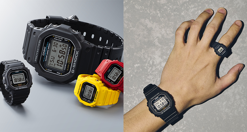指尖也要擁有潮流G-SHOCK！CASIO 縮小版戒指錶 DWN-5600 發售資訊釋出