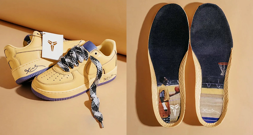 致敬老大的傳奇一幕！Kobe Bryant x Nike Air Force 1 Low 全新鞋款曝光