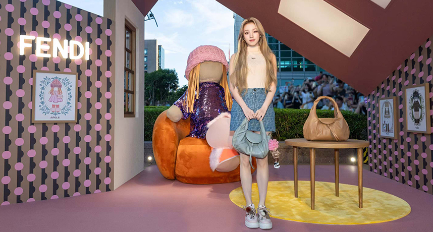 i-dle 宋雨琦 現身期間限定 FENDI BFF House，率先打卡全球唯一快閃店並曝光回歸消息！