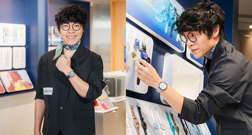 SWATCH臺北101概念店正式開幕，品牌摯友 盧廣仲 親臨現場見證門市新風貌！