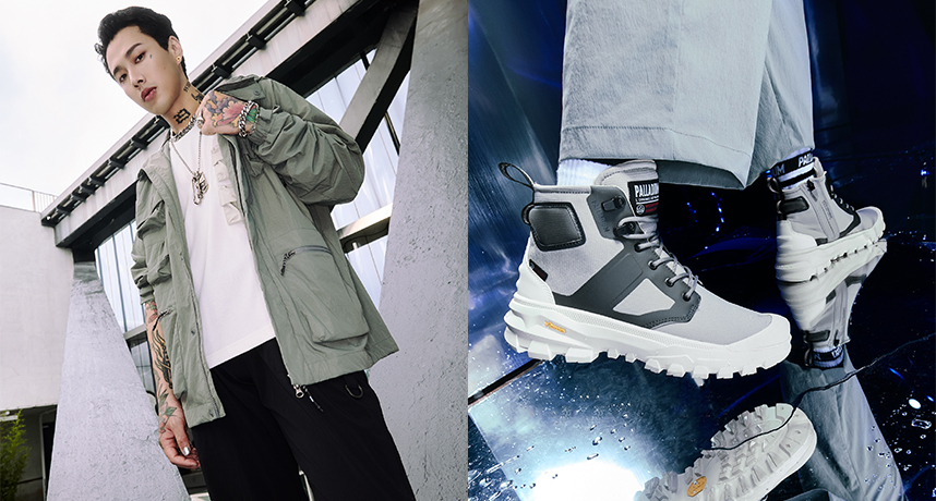 PALLADIUM 攜手 Marz23 上身詮釋秋冬城市機能服飾系列，全新 PALLARIDER 赤標防水鞋自在切換城市環境情境！