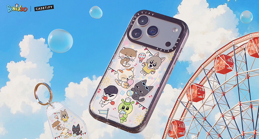 BOYNEXTDOOR 現身防護你的 3C 設備！CASETiFY 攜手男團原創 IP BBNEXDO 推出全新聯名系列！