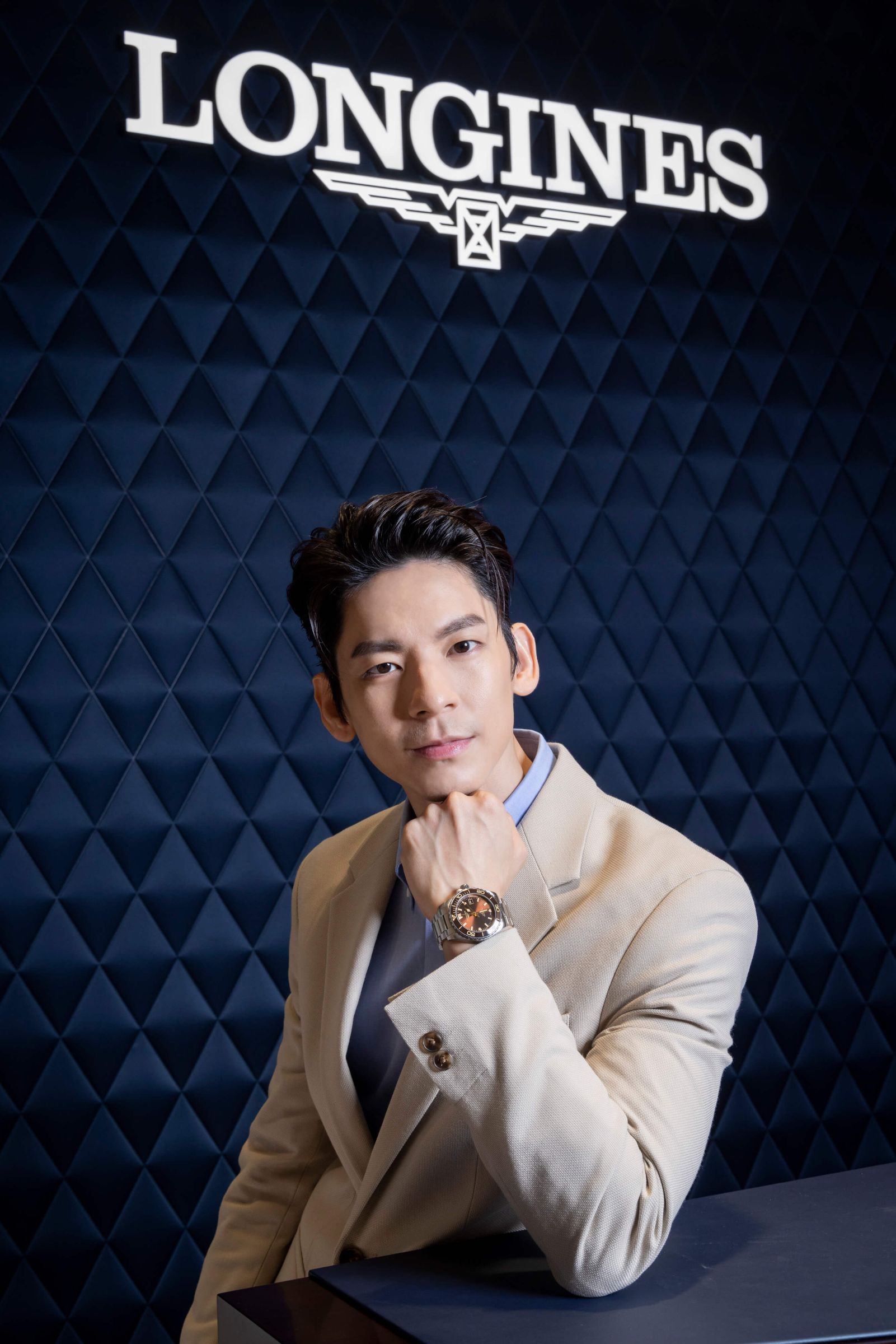 「林柏宏」領先全球演繹Longines 浪琴表全新 HYDR