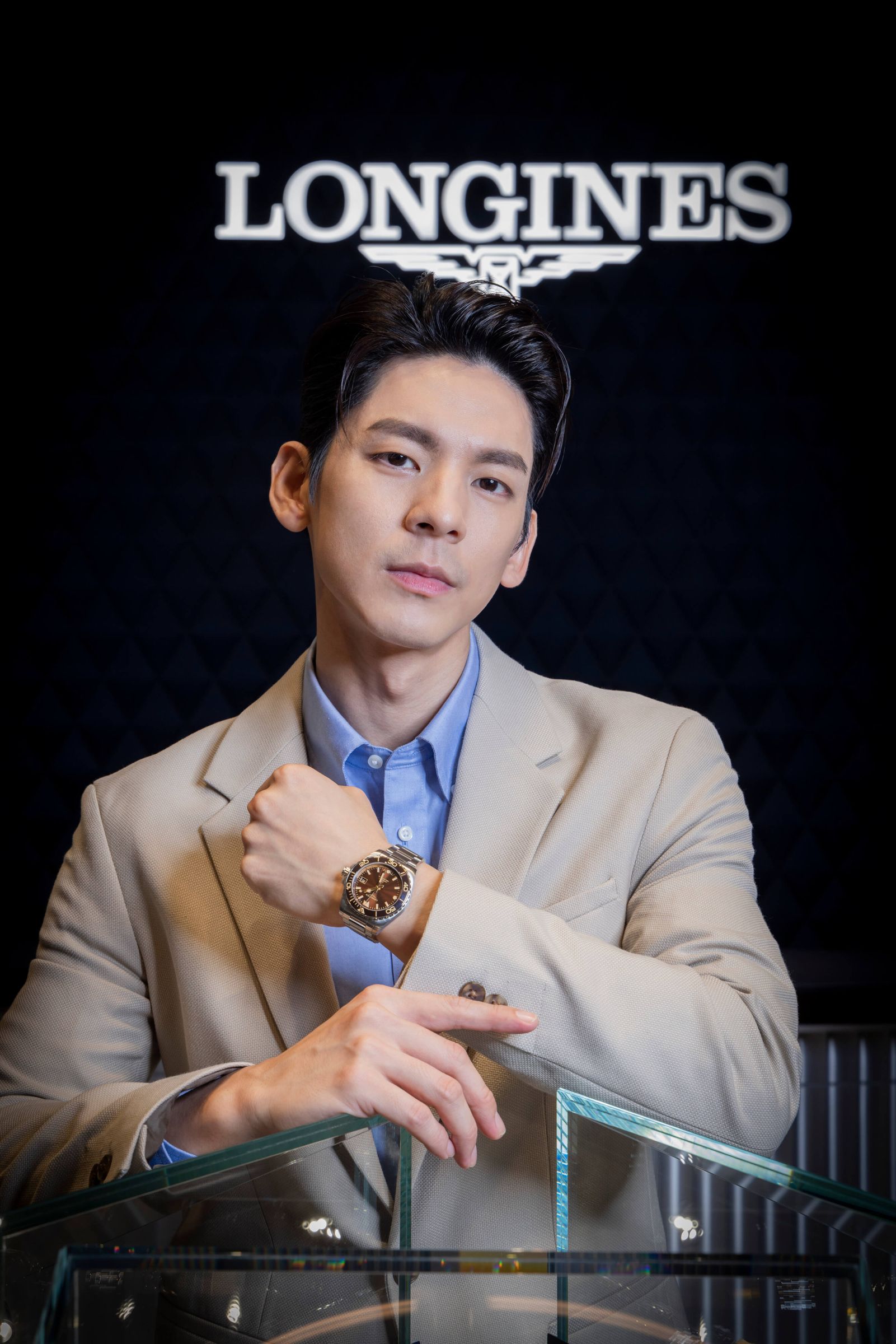 「林柏宏」領先全球演繹Longines 浪琴表全新 HYDR
