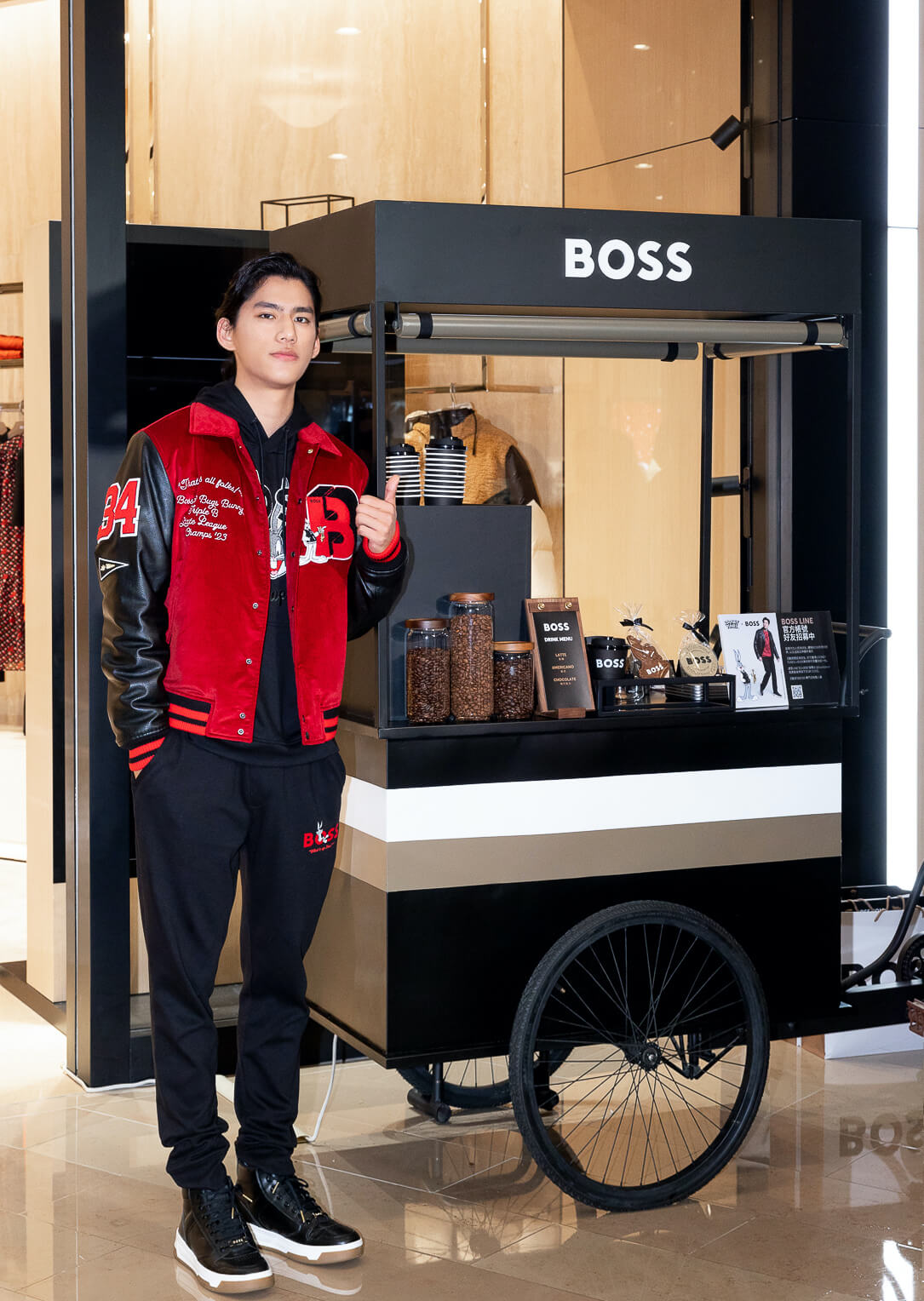 BOSS台北101全新概念專門店開幕！瘦子E.SO、朱軒洋率