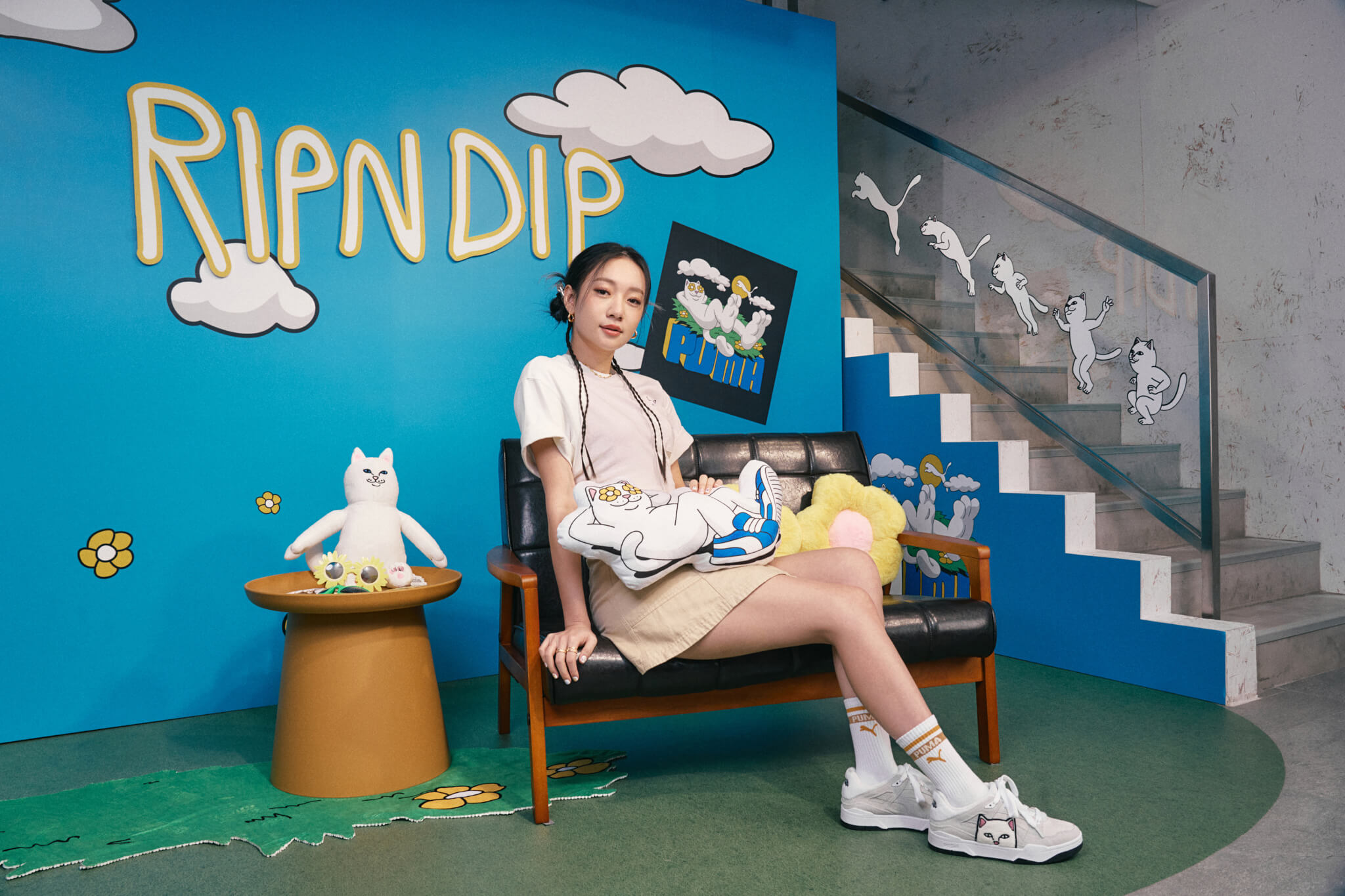 跟著女神Julia吳卓源開箱!PUMA x RIPNDIP翻