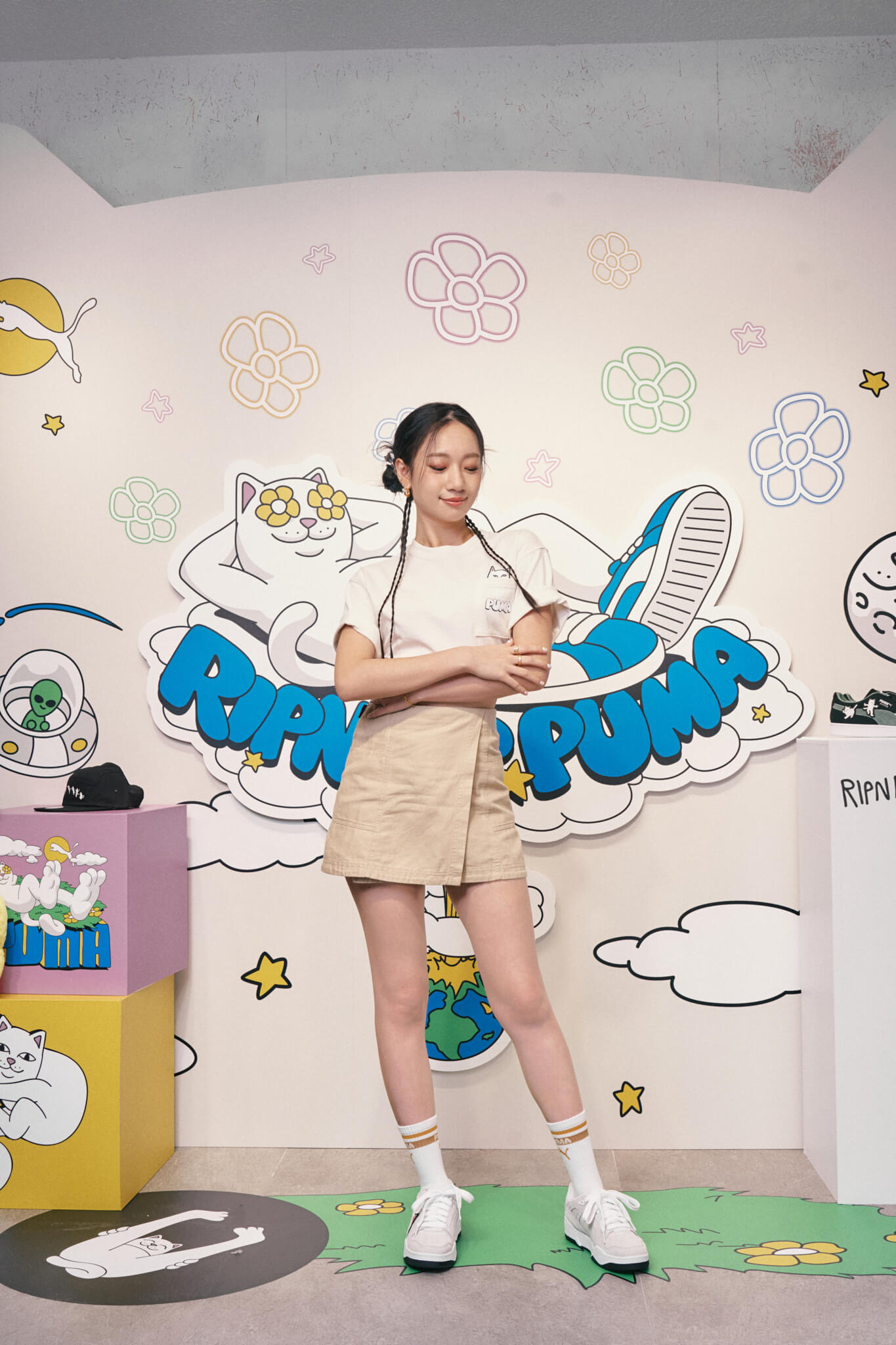 跟著女神Julia吳卓源開箱!PUMA x RIPNDIP翻