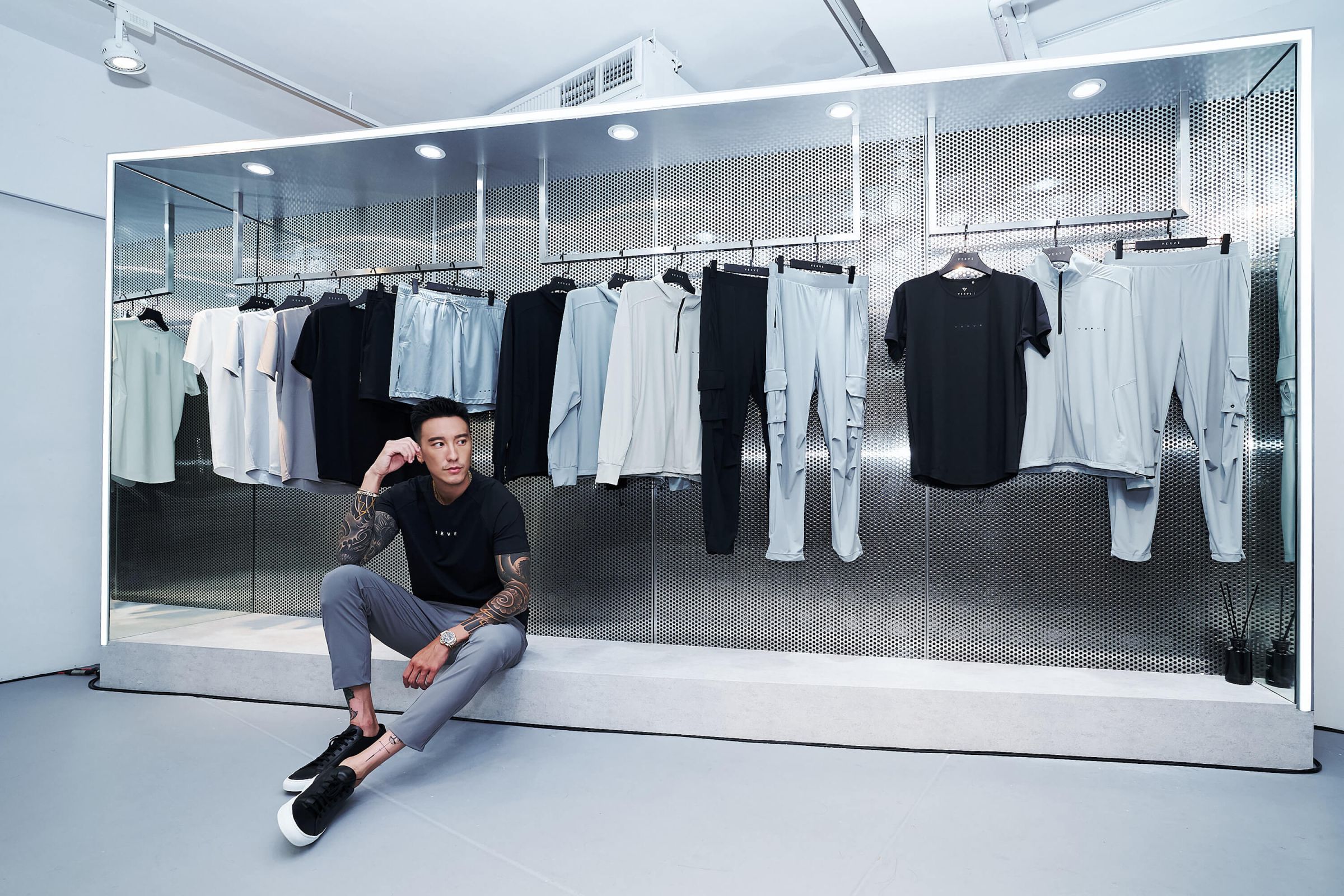 首間旗艦快閃店登場！機能服飾 VERVE 年度代言人「王陽明