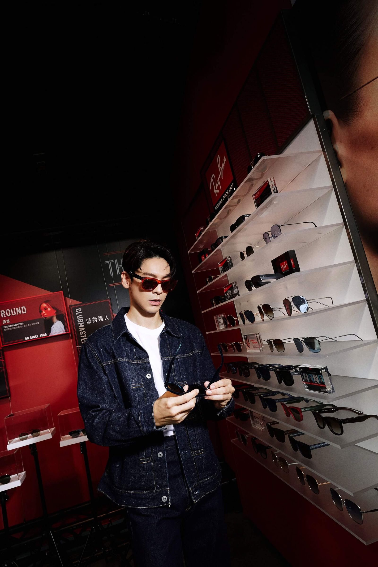 戴上男神林柏宏同款新潮墨鏡！「Ray-Ban雷朋3025潮拍