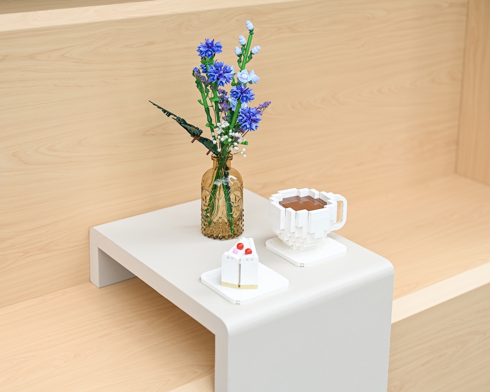 LEGO野花花束新品登場！情人節限定樂高「花藝咖啡屋」快閃信