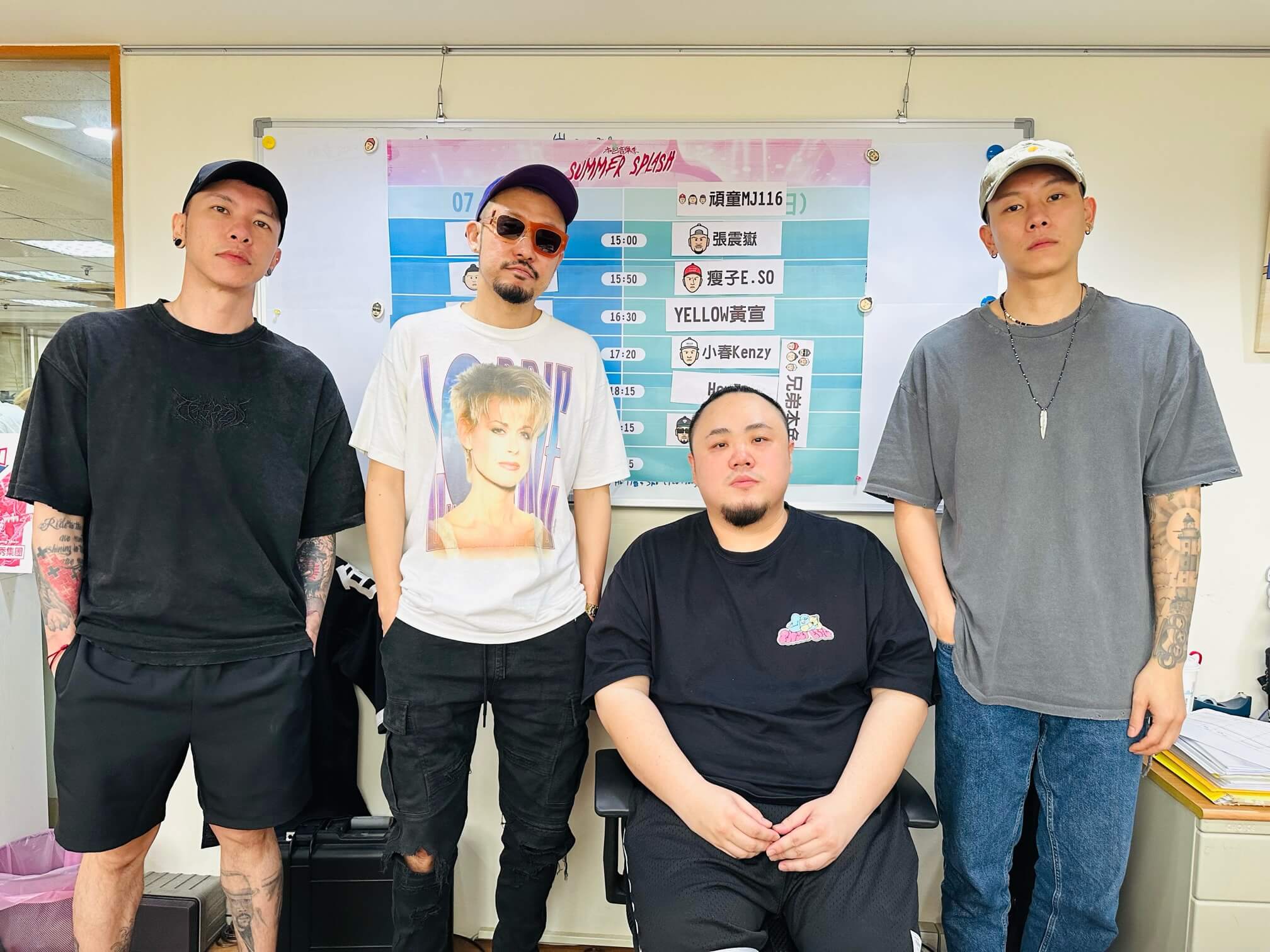 熱狗偕頑童密謀「幹壞事」！竄改《水某音樂節》節目單掀本色之亂