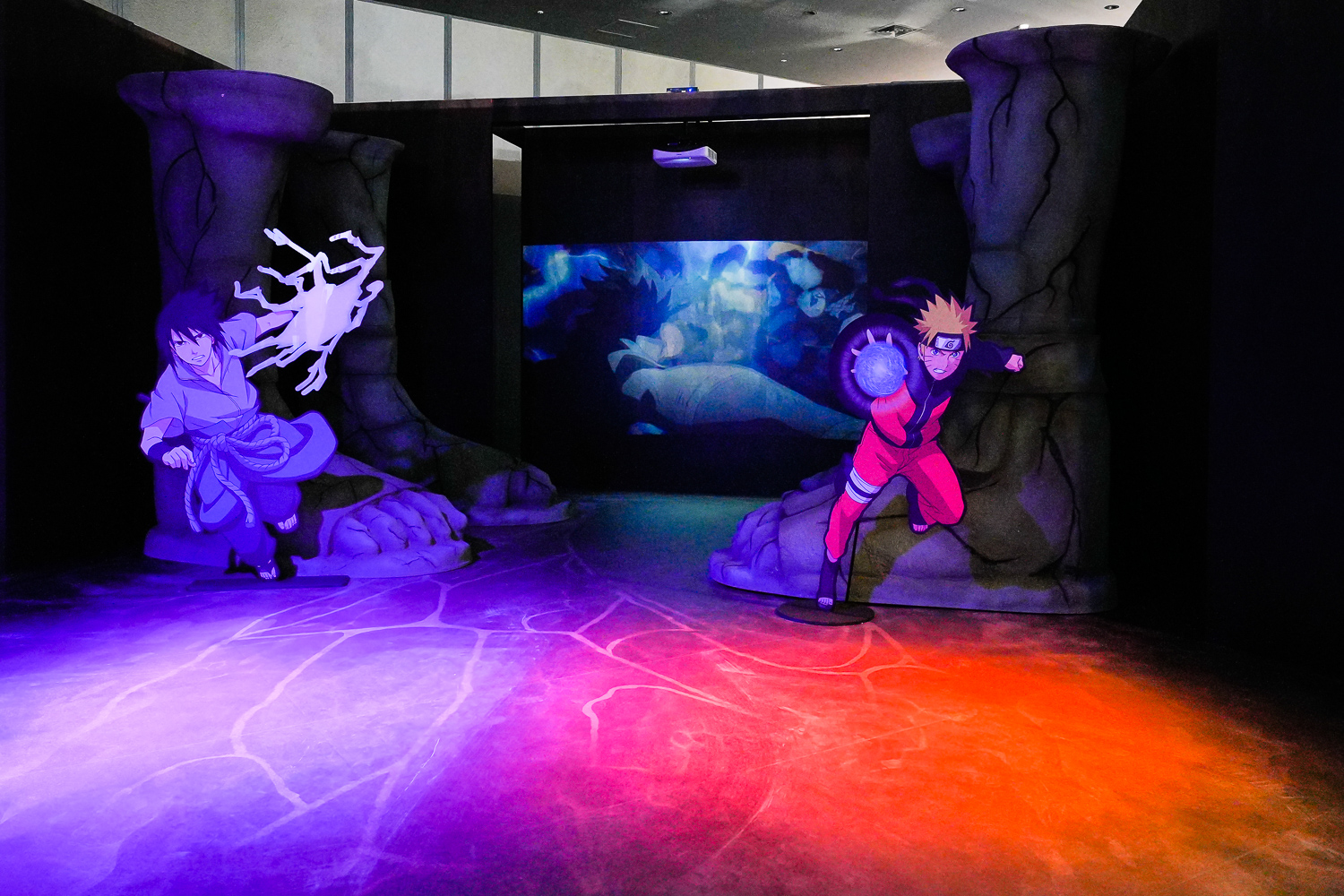 火影忍者動畫20週特展插旗信義區：八大經典場景神還原！