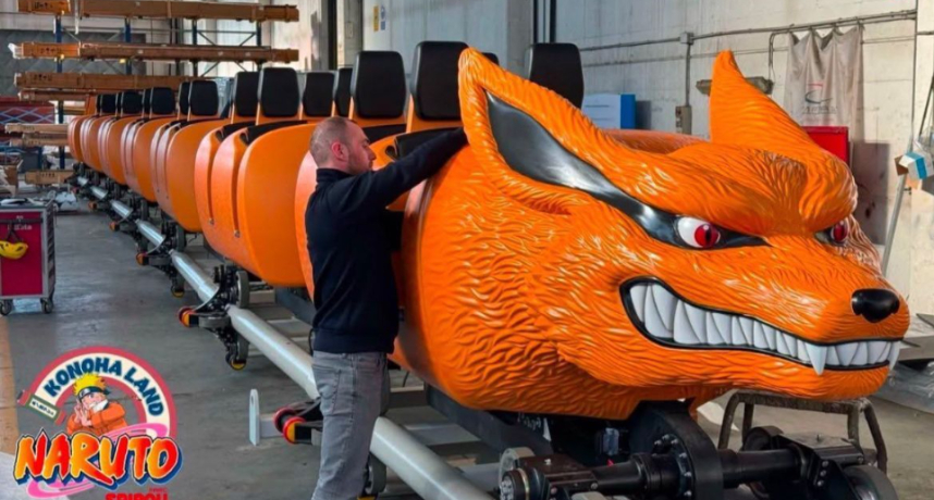 九喇嘛扛你上天空！法國主題樂園《火影忍者》園區「木葉之里」2026 年登場