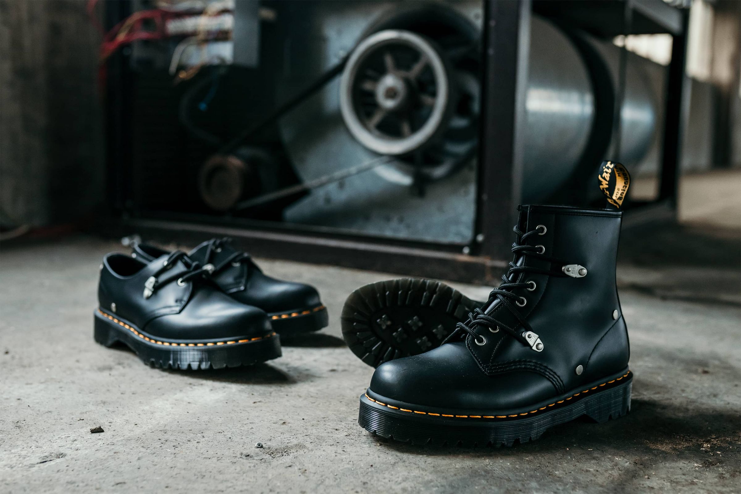 Dr.Martens 厚底 26.5cm（【極希少】ドクターマーチン ブーツ SAMUEL  