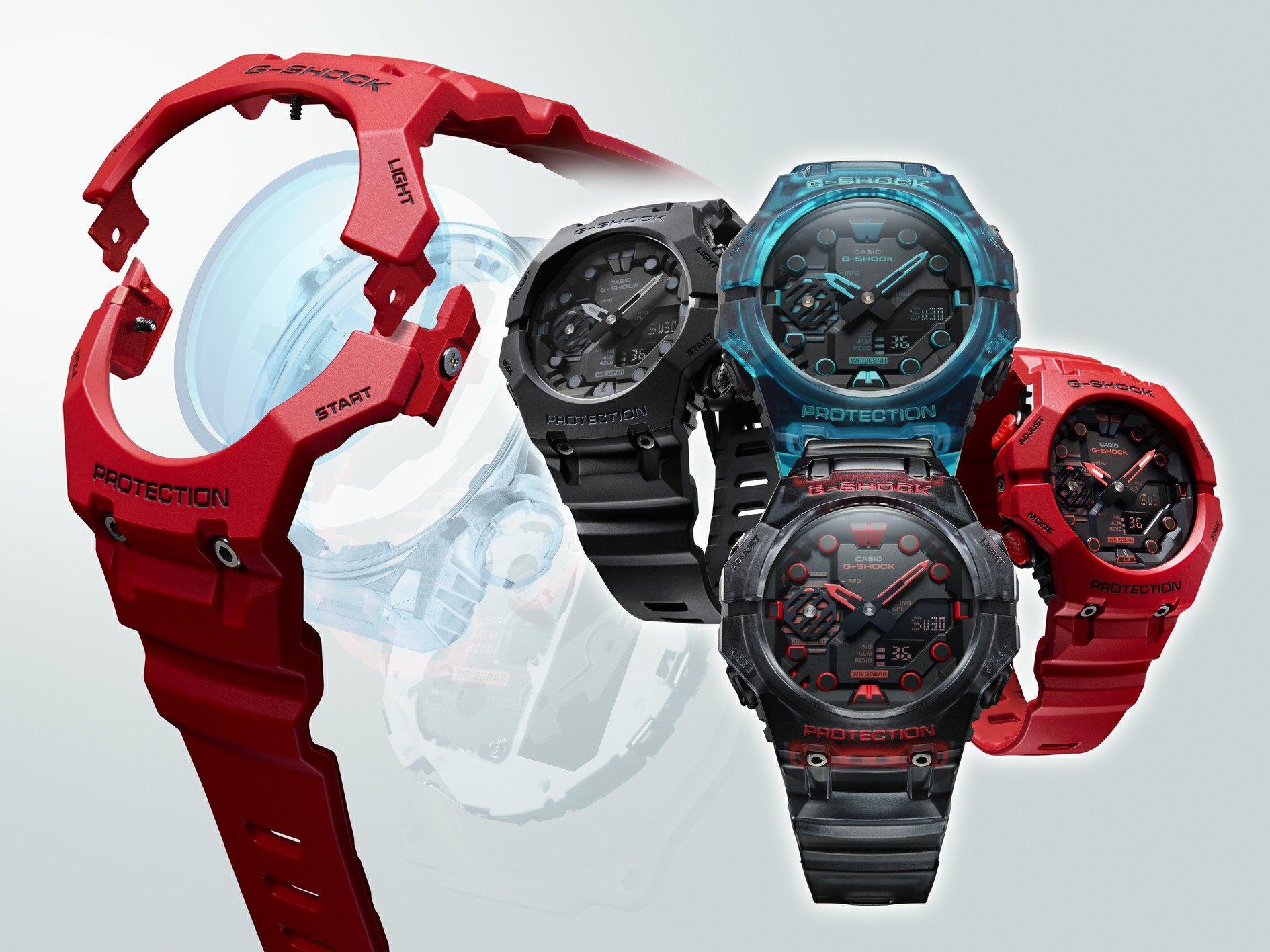 科技與體感的革命升級！G-SHOCK 全新系列錶款 GA-B001 正式發售