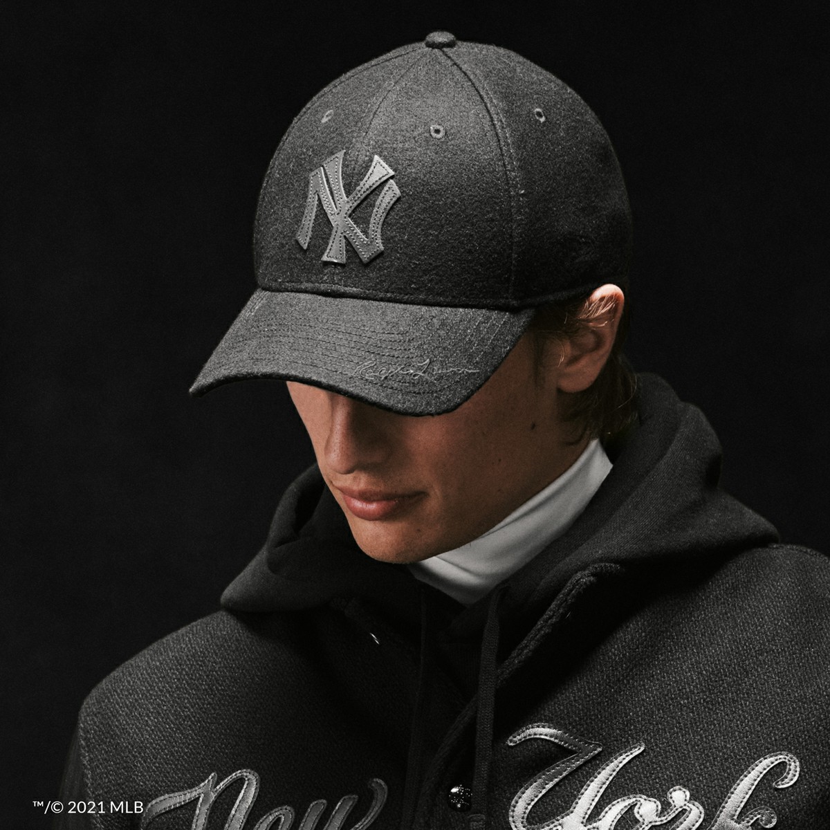 M POLO RALPH LAUREN NEW ERA ヤンキース グリーン｜帽子