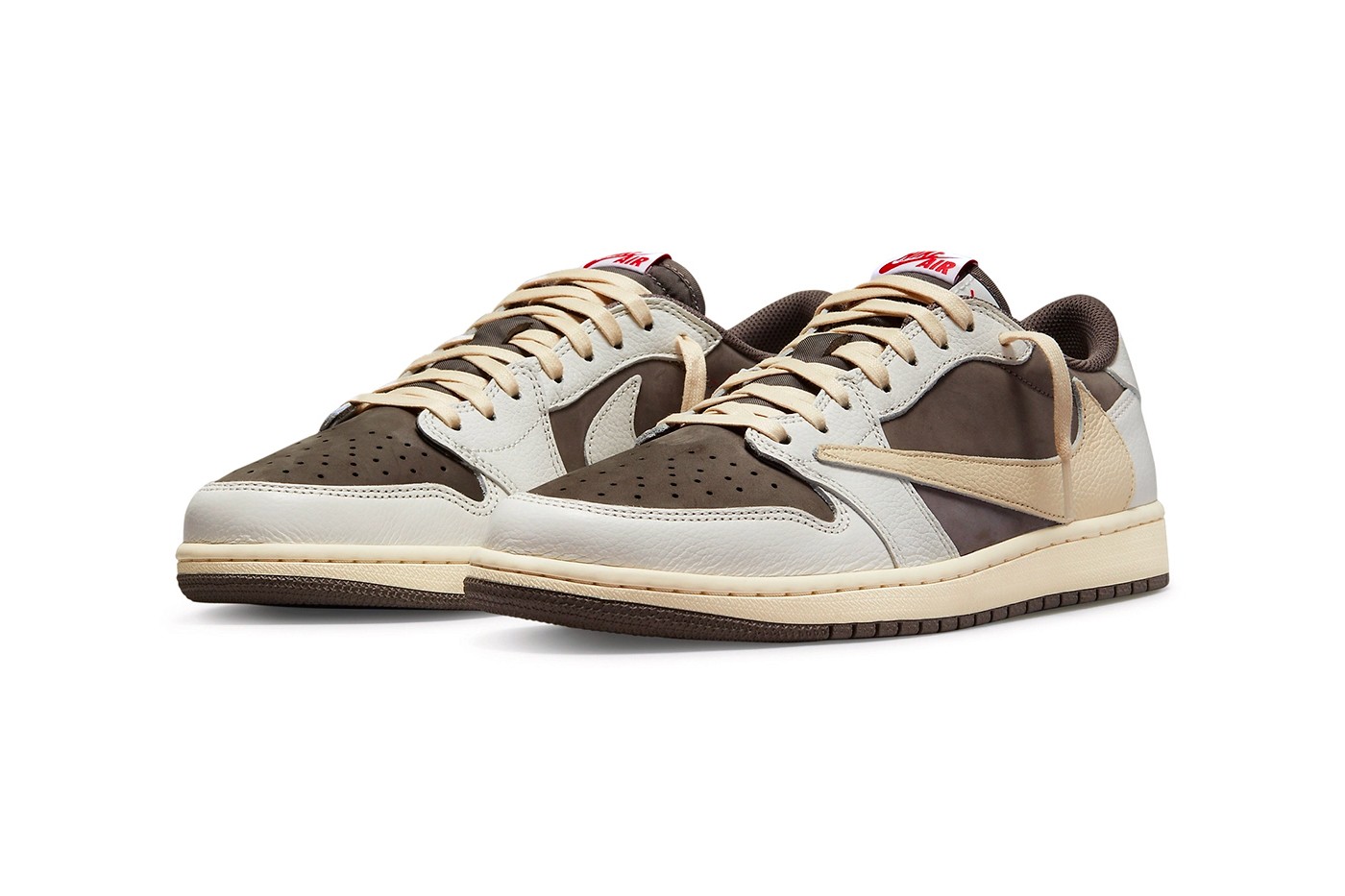 熟悉的倒鉤最對味！ Travis Scott x Air Jordan 1 Low 「Reverse Mocha」官方細圖公布！